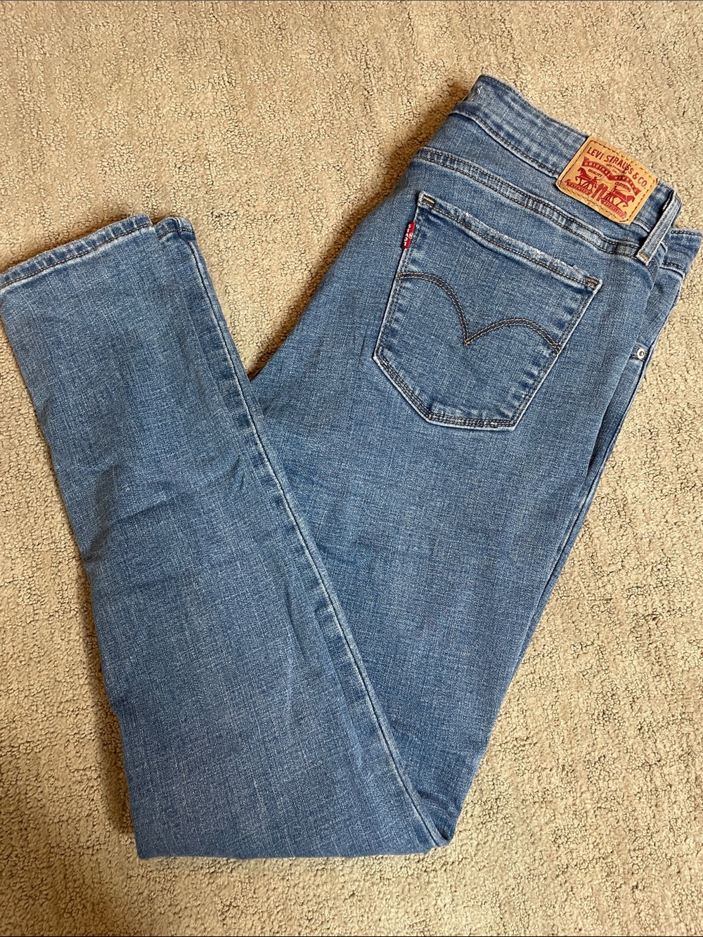 Levi's Women's Light Blue Skinny Jeans